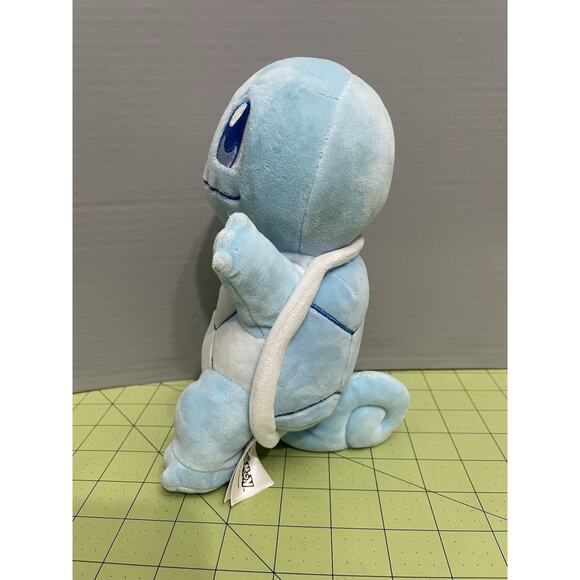 Nintendo Pokemon 8" Stuffed Plush All Blue Squirtle Anime Cartoon Toy Jazwares - Picture 2 of 10